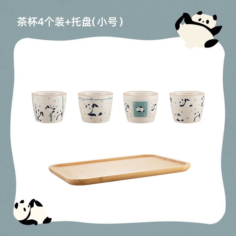  tea set for office, gift box in gift box for home use, teapot, cute tea cup