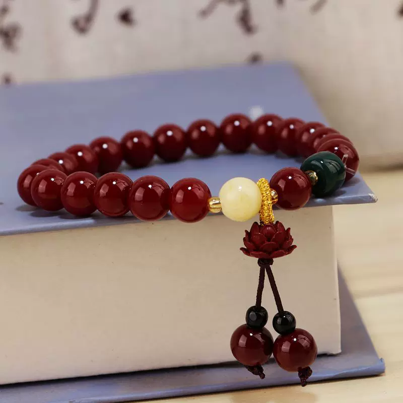 厂家货源乾龙赐福手链龙年萌趣国潮吉祥祝福手串首饰创意春节礼品