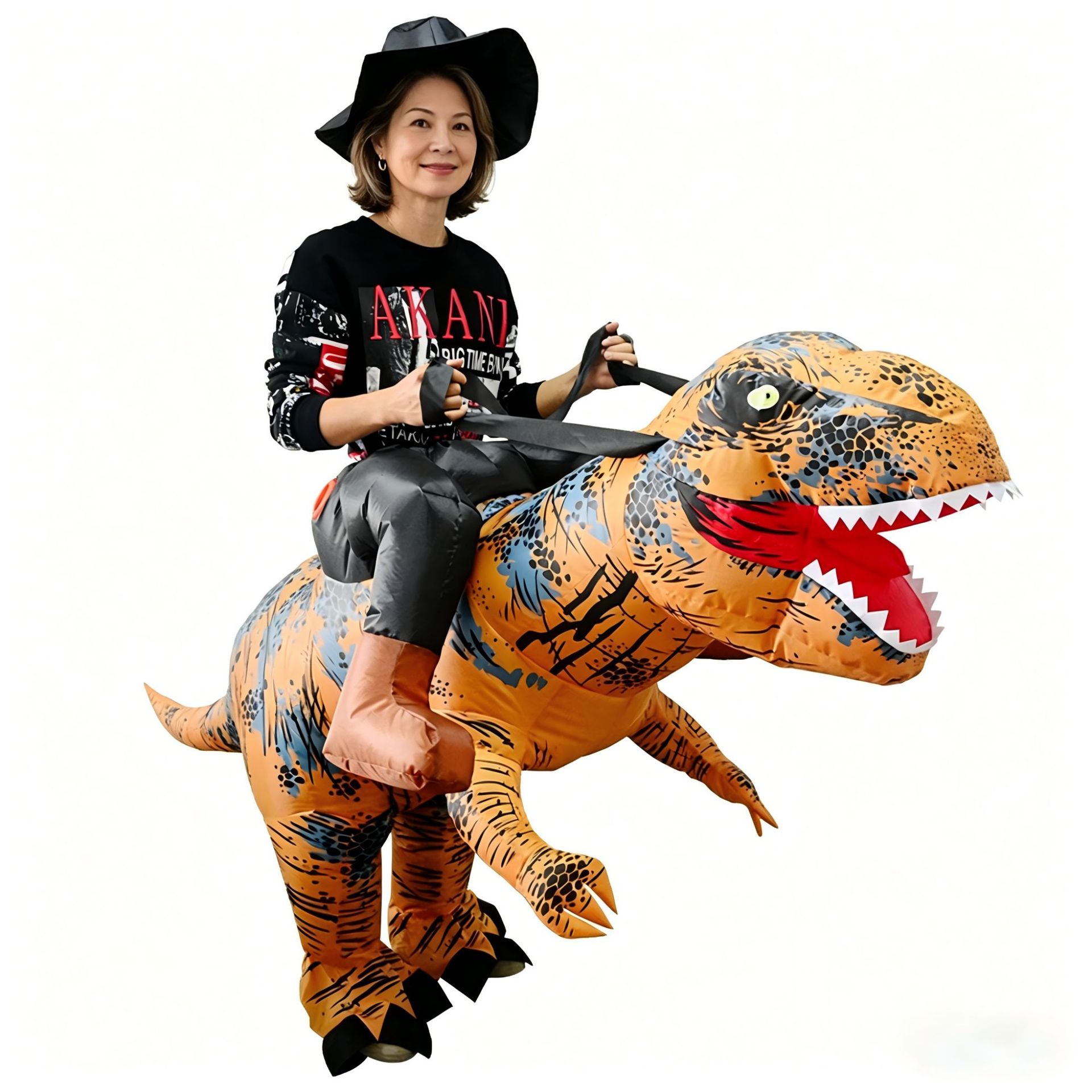 Transfronterizos Halloween cosplay ropa de muñecas inflables ropa de baile de carnaval personalizada caminando ropa de espectáculo