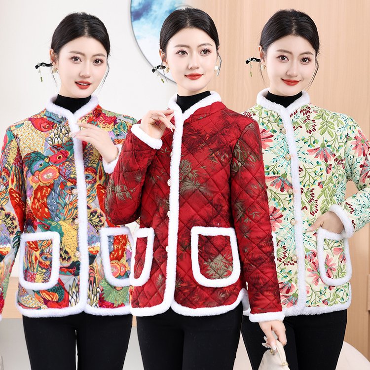 Live cotton coats keep you warm in cold weather!Fashionable women's…