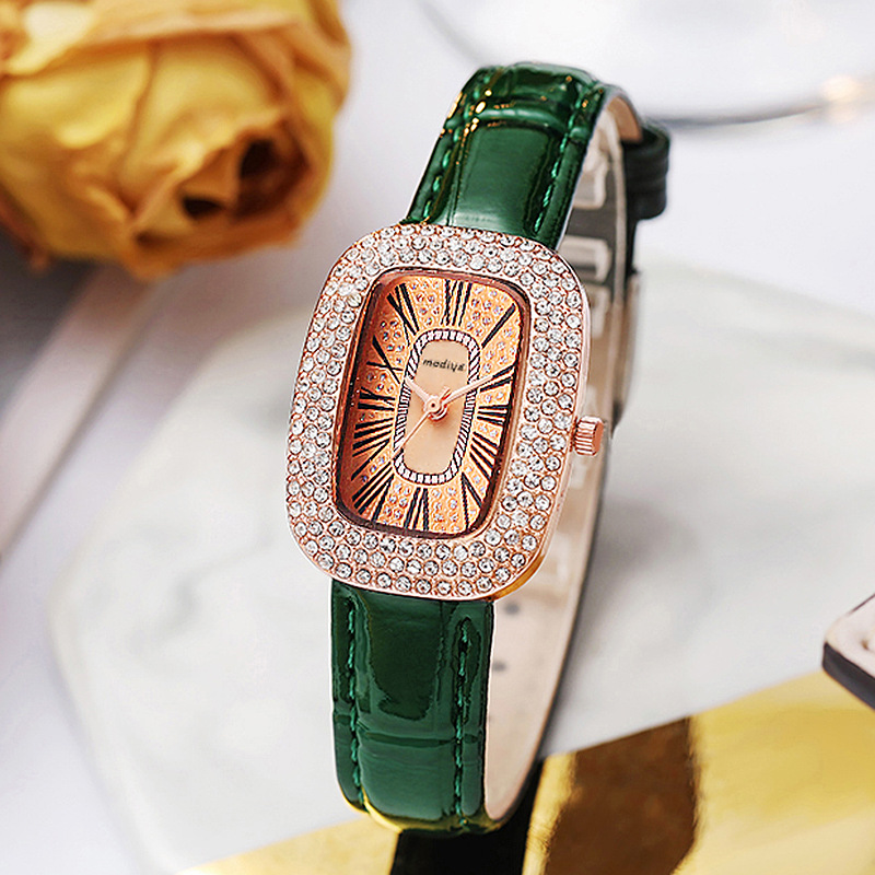 Simple Style Square Buckle Quartz Women's Watches display picture 2