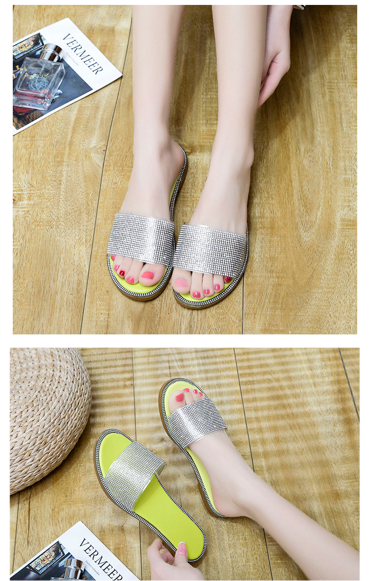 Women's Vacation Color Block Open Toe Slides Slippers display picture 6