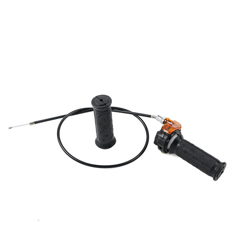 Mini Motorcycle Accessories 47/49Cc Atv Off-Road Four-Wheel Visual Handlebar Cover Throttle Cable Black