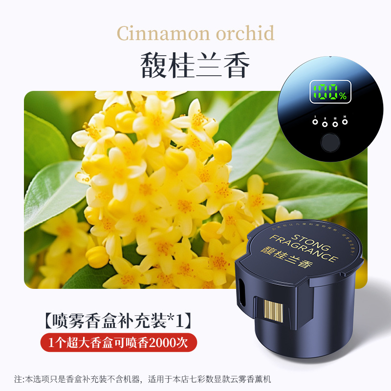 Tercera generación TK transfronteriza explosión de nubes y niebla dinámica vista vista de la máquina de fragancia a bordo de automóviles especial pulverización de munición de fragancia complementaria paquete de reemplazo