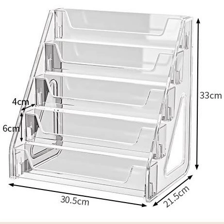 Transparent Multilayer Makeup Organizer, Acrylic Cosmetic Storage Display, 3–7 Layers