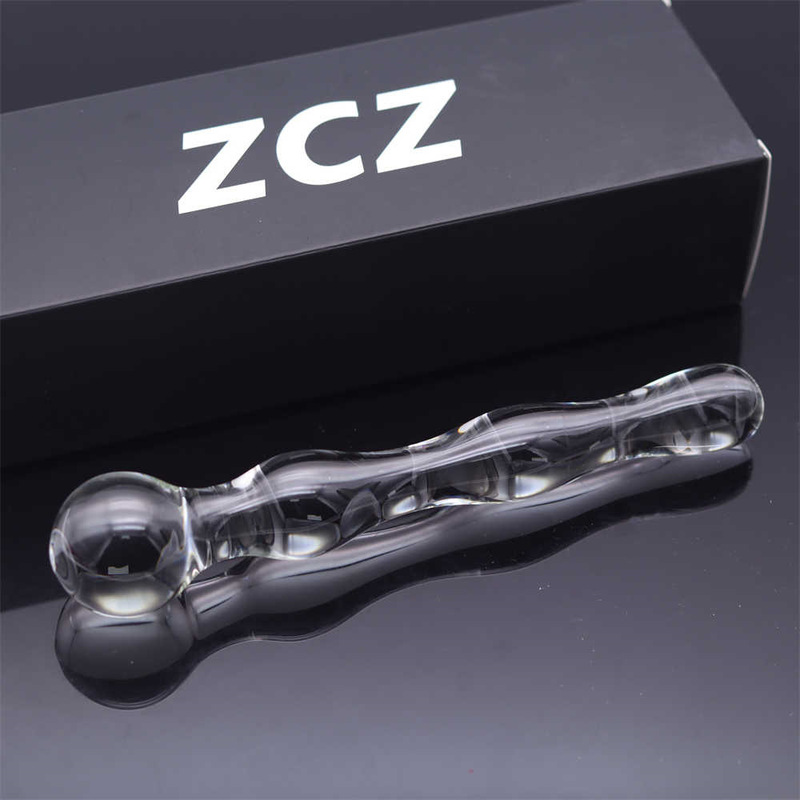 A variety of masturbation penis crystal smooth long-term wear rear men's double glass rod odor-free male toys A variety of masturbation penis crystal smooth long-term wear rear men's double glass rod odor-free male toys