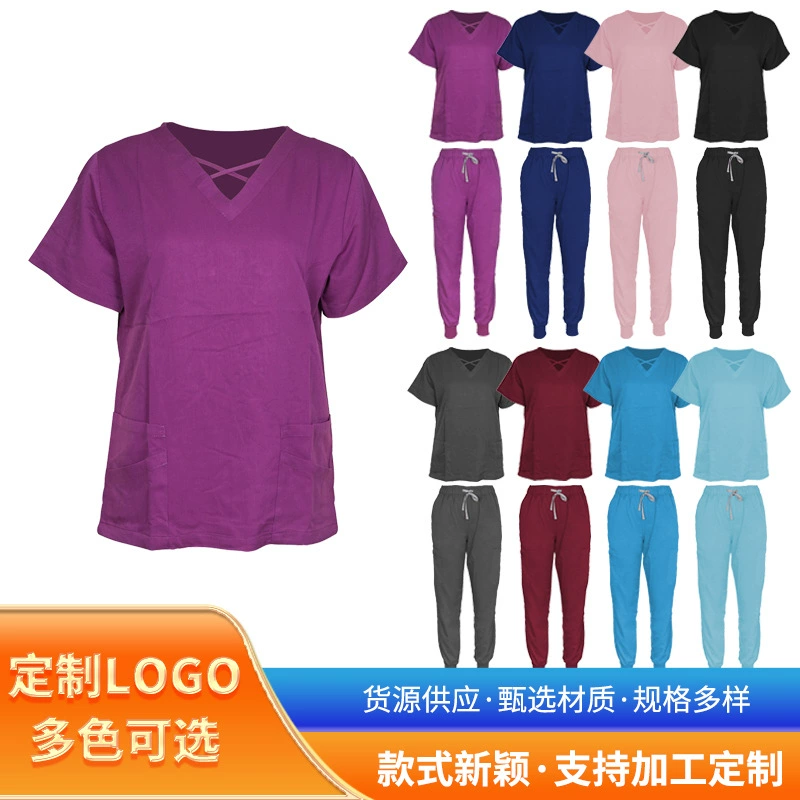 Внешняя торговля спот стоматологический салон красоты хирургический костюм разделенные кисти ручной костюм эластичный быстросохнёный кросс-вокальный набор одежды медсестры