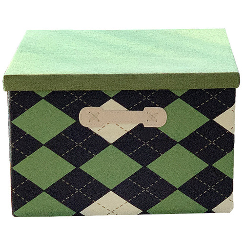 Student dormitory snack book storage box wardrobe clothes storage box foldable covered dust-proof entrance storage box