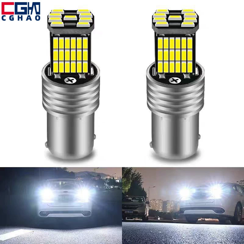 CGHAO Amazon автомобильный стоп-сигнал 7440 1156 1157 4014 45smd светодиодный указатель поворота заднего хода