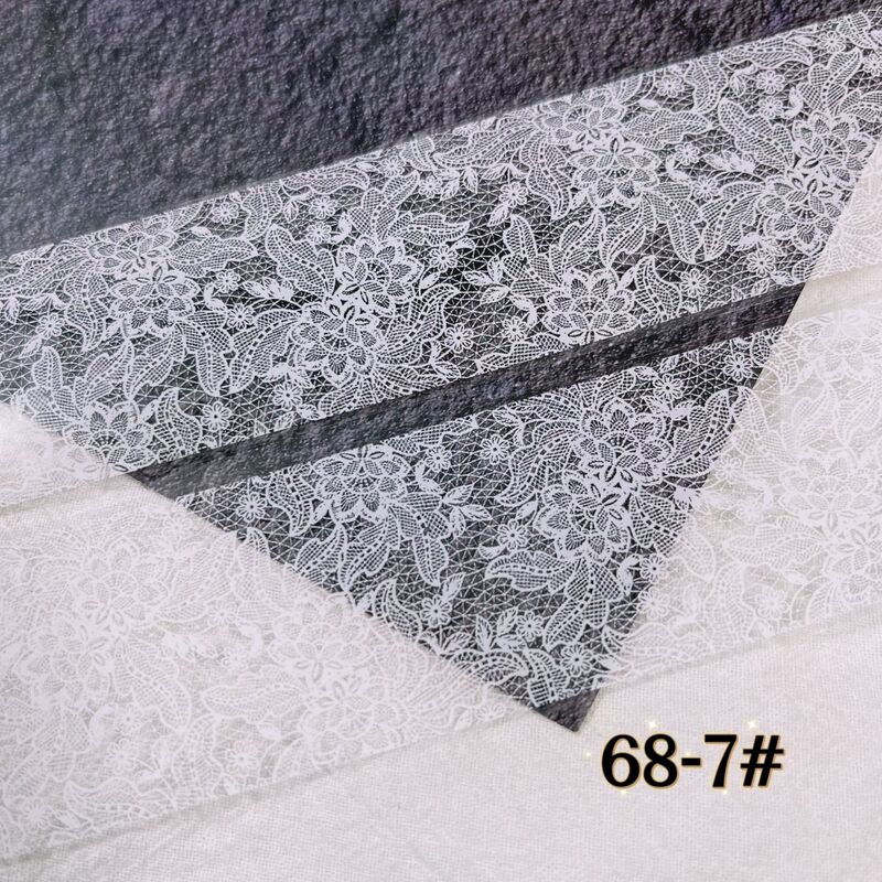 Manicure Black and White Lace Transfer Paper Small Fresh Series Retro Stickers Manicure Black and White Lace Transfer Paper Small Fresh Series Retro Stickers