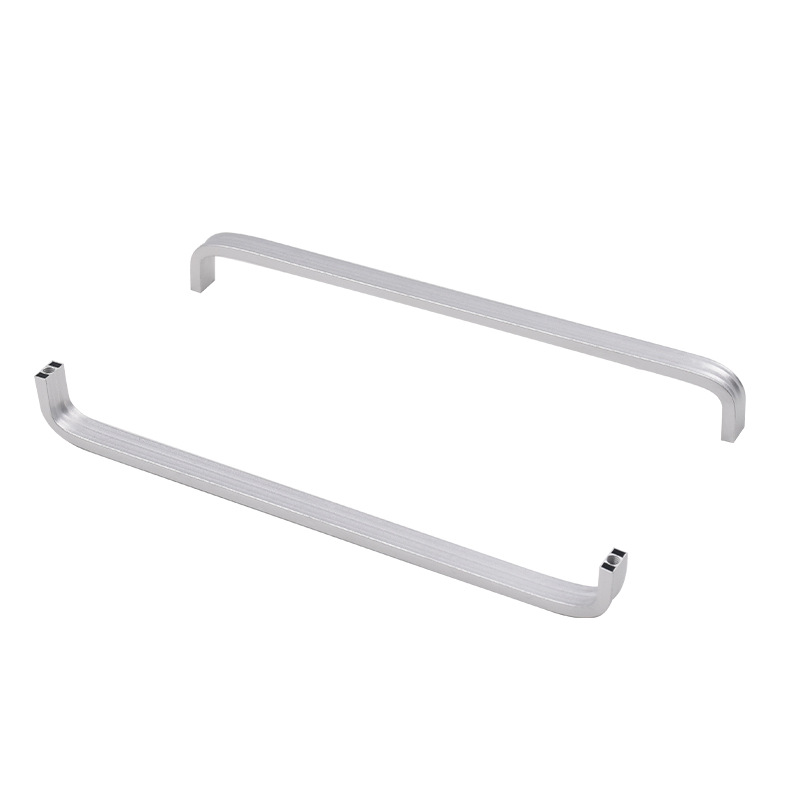 Manufacturer wholesale aluminum alloy cabinet door small solid space aluminum alloy drawer cabinet handle aluminum handle