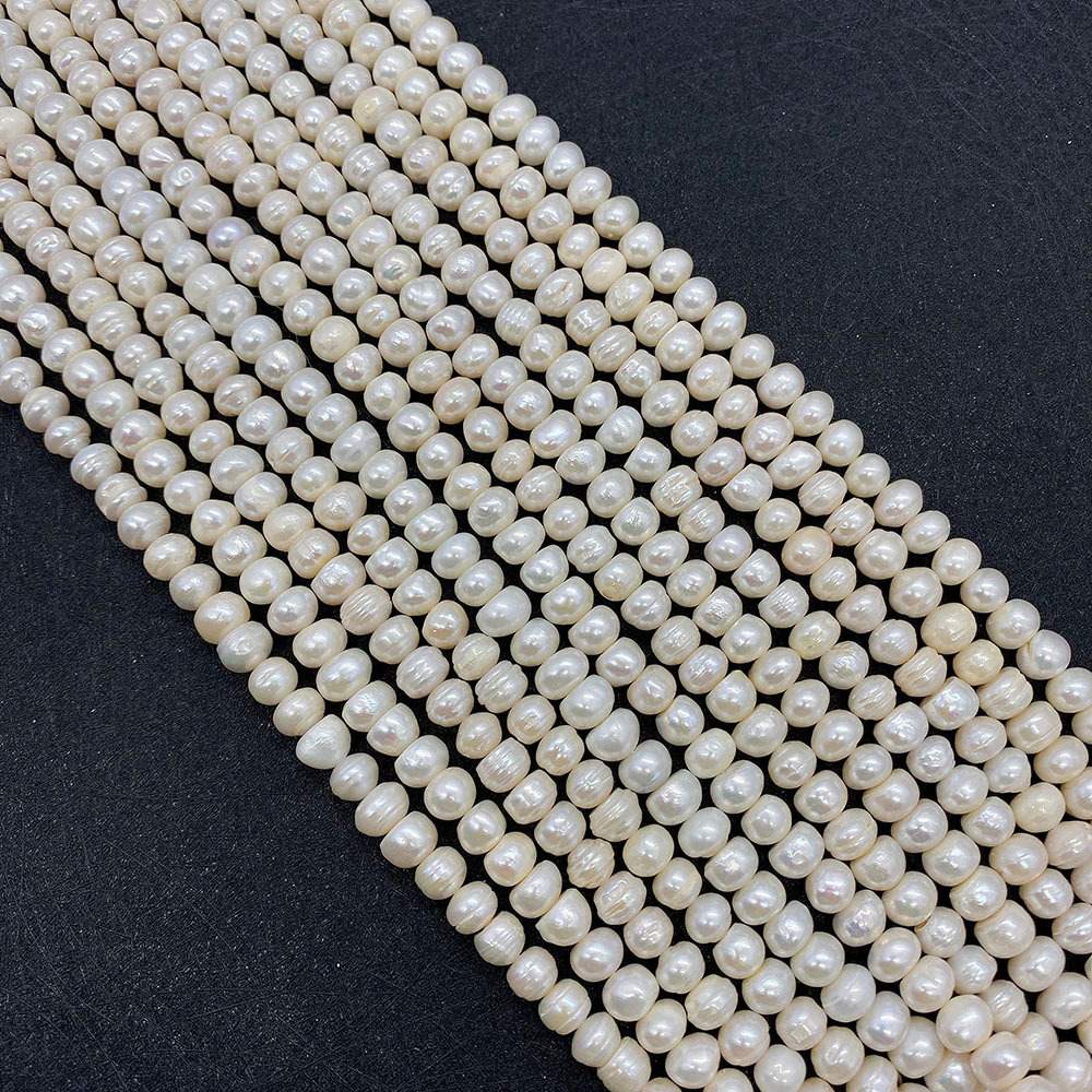 Beads Jewelry Making Type 1 String Freshwater Pearl Geometric Necklace Beads