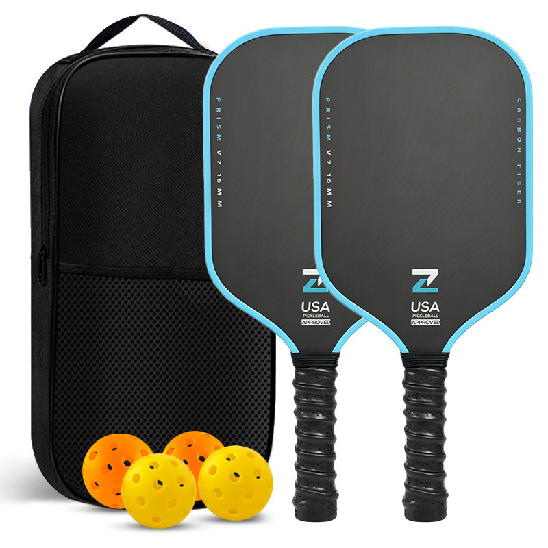 Factory T700 cross-border textured matte carbon fiber pickleball paddle, JLA-style, 16mm, professional