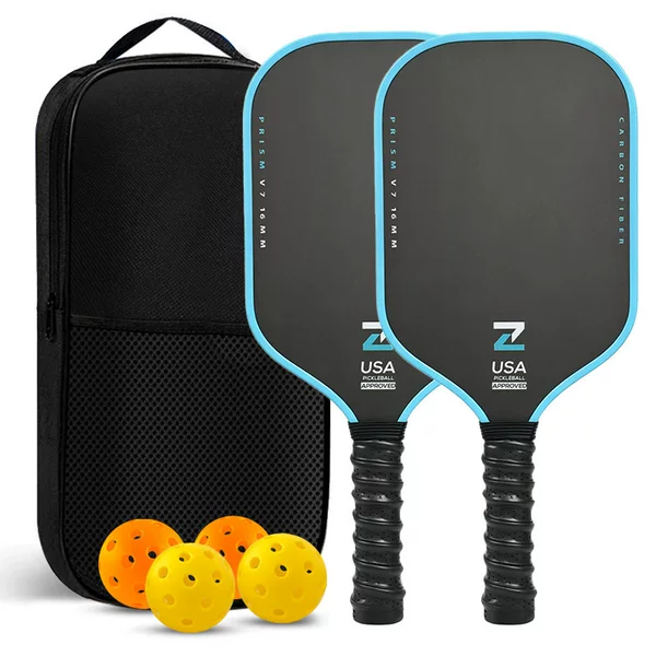 Factory T700 cross-border textured matte carbon fiber pickleball paddle, JLA-style, 16mm, professional