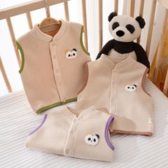 Children's Autumn/Winter Vest for Outdoor Wear, Warm Baby Aa Class Inner Layer with Fleece Back, Heart An Yang Children's Clothing, One Piece for Dropshipping