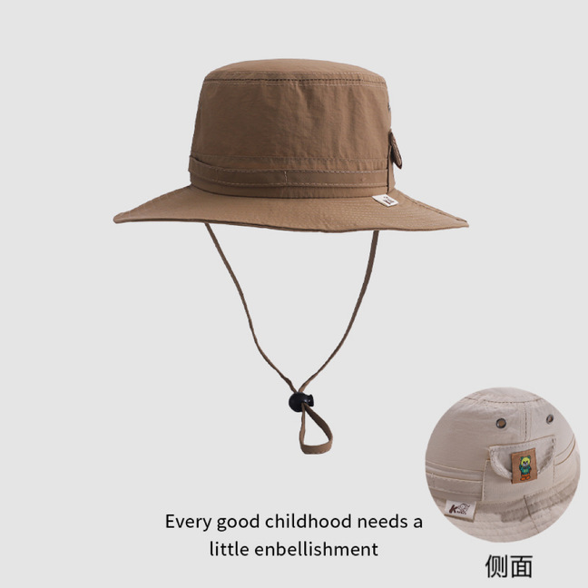 Sombrero de bebé primavera y otoño delgado sombrero de pescador para bebés de verano sombrero de protección solar hermoso gran gorro de sol para bebés