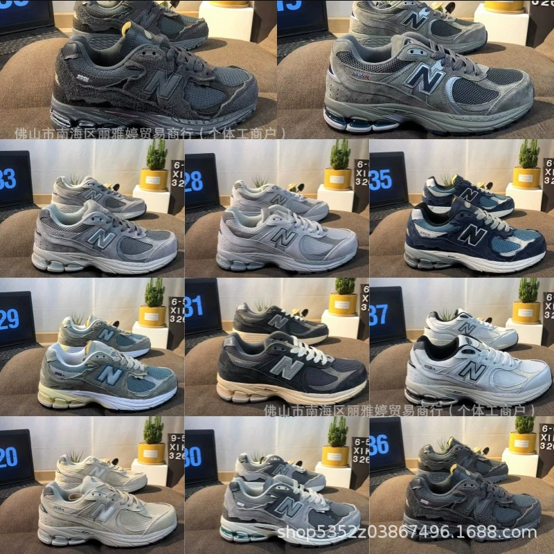 Putian высокая версия NB2002RA классические серые мужские и женские туфли Yuanzu серые кроссовки спортивная обувь кроссовки пара обуви