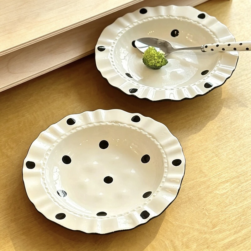 Bobo Series Ceramic Plates, New Stylish Underglaze Color Breakfast Plates, Salad Plates, Deep Plates for Home Use Bobo Series Ceramic Plates, New Stylish Underglaze Color Breakfast Plates, Salad Plates, Deep Plates for Home Use