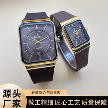 简约刻度对装方形情侣手表对表日常出行任意搭配厂家量大从优表盘