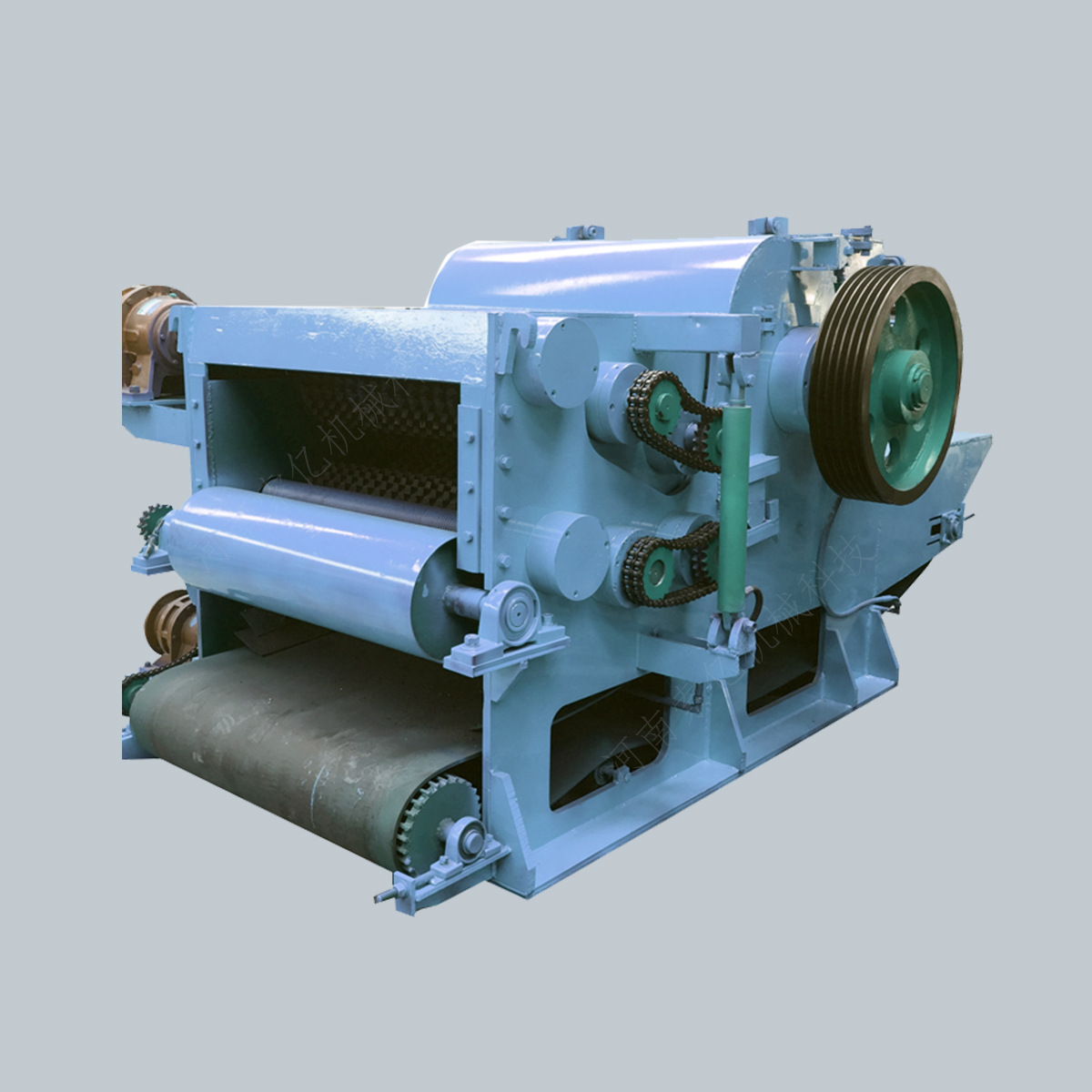 移动式木材鼓式削片机 移动型竹子板材削片机 造纸厂木材切片机