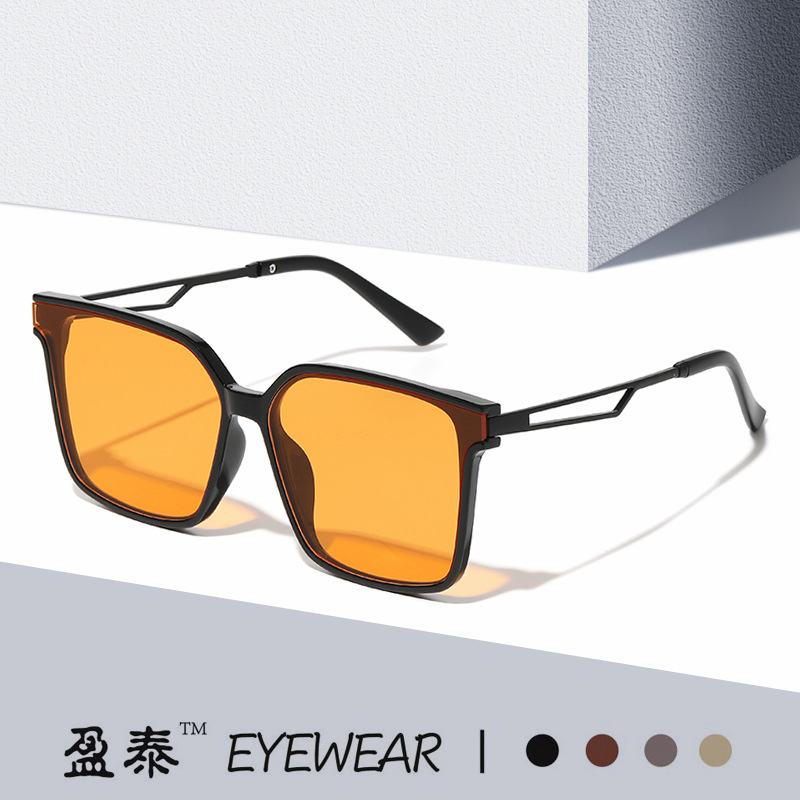 2024 New gm sunglasses women's fashionable retro all-match UV protection internet celebrity same style sunglasses for men