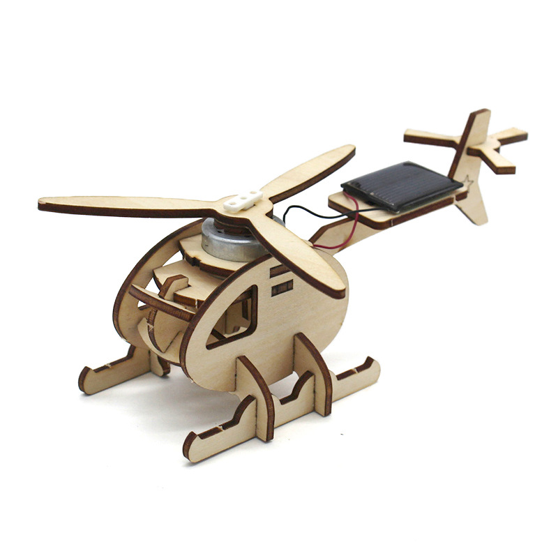 Helicopter solar-powered