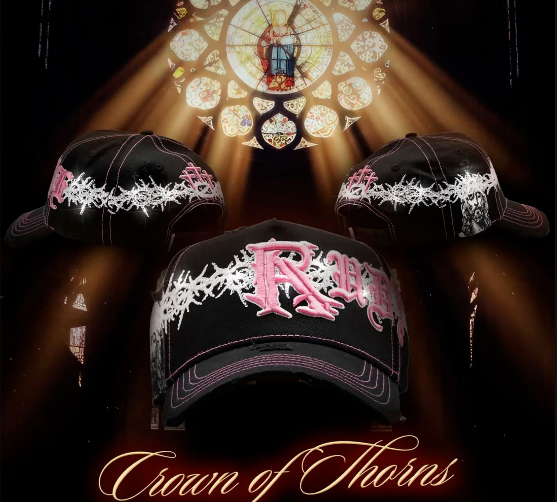 Aliexpress spot Dandy letras bordadas ajustables gorra de boca de pato borde curvo con taladro gorra de béisbol