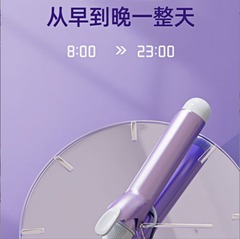 40mm大卷自動捲髮棒學生宿舍燙髮神器直卷兩用蛋卷棒大波浪捲髮器
