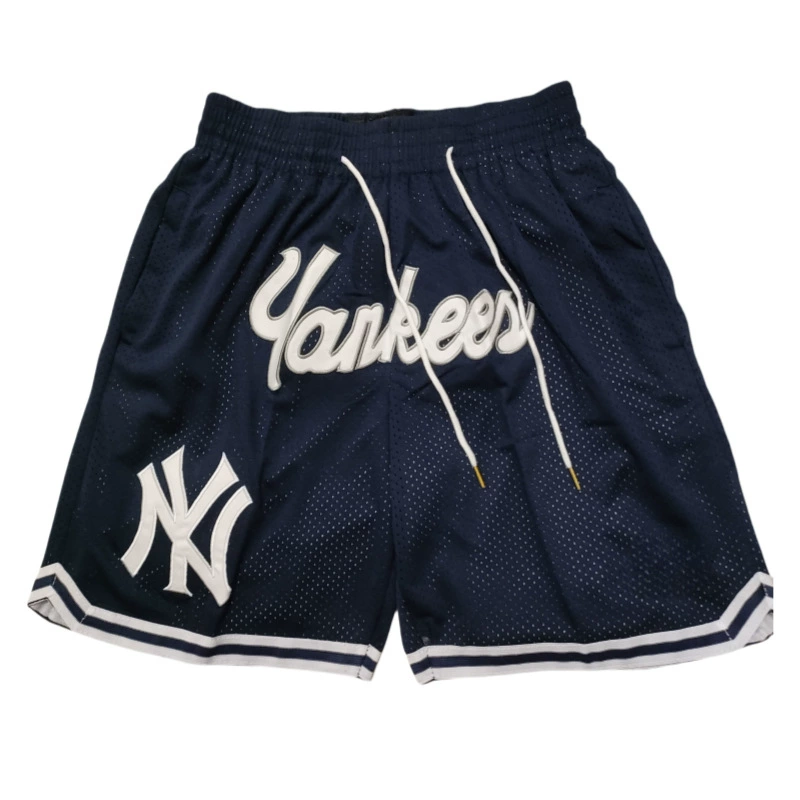 Шорты (JD) в стиле MLB/NFL, с вышитыми логотипами, лёгкие и дышащие, S–XXL