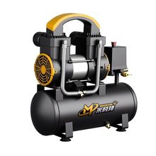 无油静音空压机小型家用220v空气压缩机气泵木工喷漆打钉充气泵