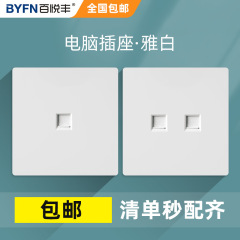 国際電気技師86型暗装ネットワークパネルブロードバンド情報コンセント