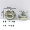 2075 silver, 12mm