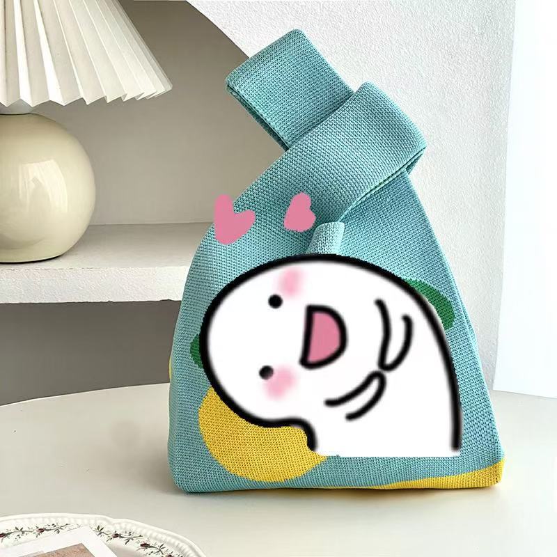 韓国インニットバッグガールズベストバッグニットハンドバッグニットバッグハンドバッグニットバッグクロスボディ|undefined
