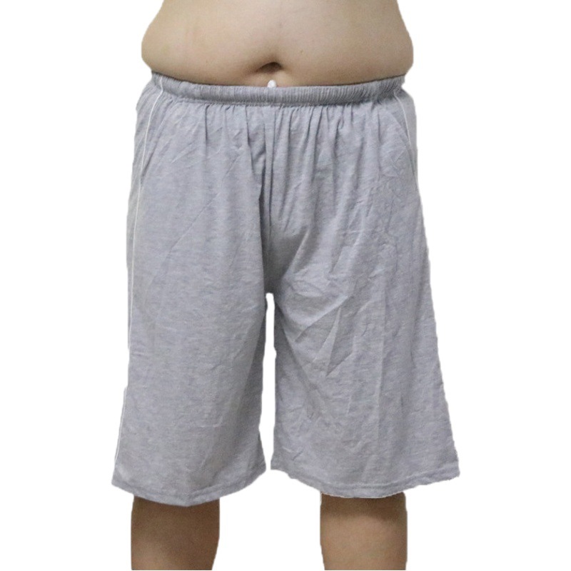 Men's cotton plus size extra large home plus size fifth pants outer wear big shorts beach pants shorts
