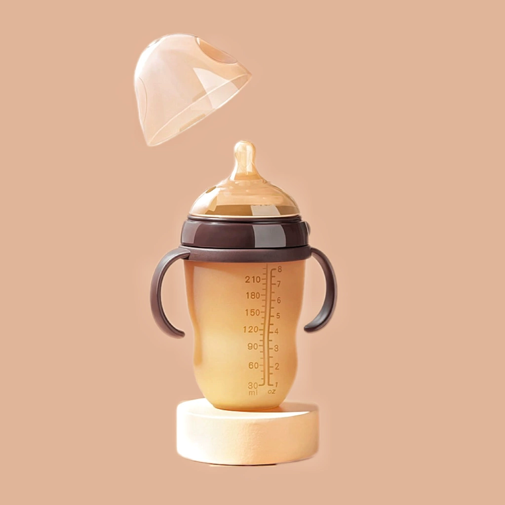 Детское моделирование грудного молока Реала Мягкая силиконовая бутылка для отлучения от груди 150ml 250ml Пищевая силиконовая бутылка для кормления