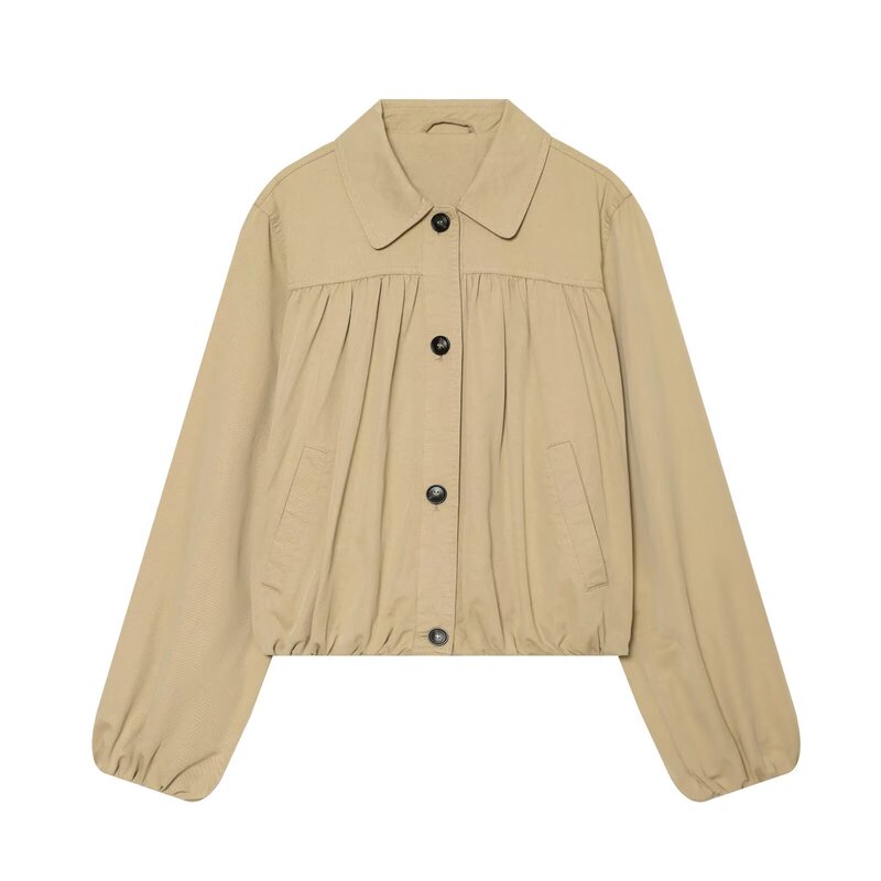 2026 Summer European and American Cross-Border Ins-Style New French-Style Loose Balloon Jacket 3046043704 2026 Summer European and American Cross-Border Ins-Style New French-Style Loose Balloon Jacket 3046043704