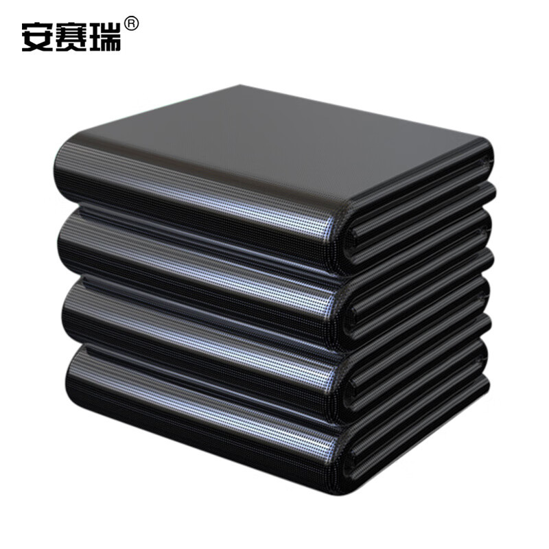 安赛瑞 垃圾袋 加厚黑色平装 7F00348 50只/包