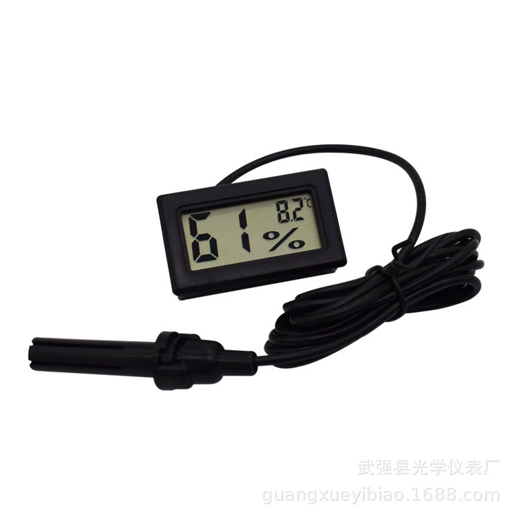 Термогигрометр FY-12: электронный гигрометр со встроенным датчиком, цифровой измеритель температуры и влажности