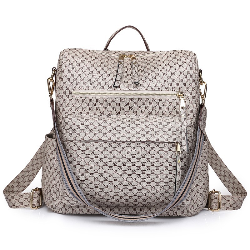 Zhenli bolso retro mochila de gran capacidad para mujer diseño de nicho Mochila De mujer bolsas bolsa al por mayor