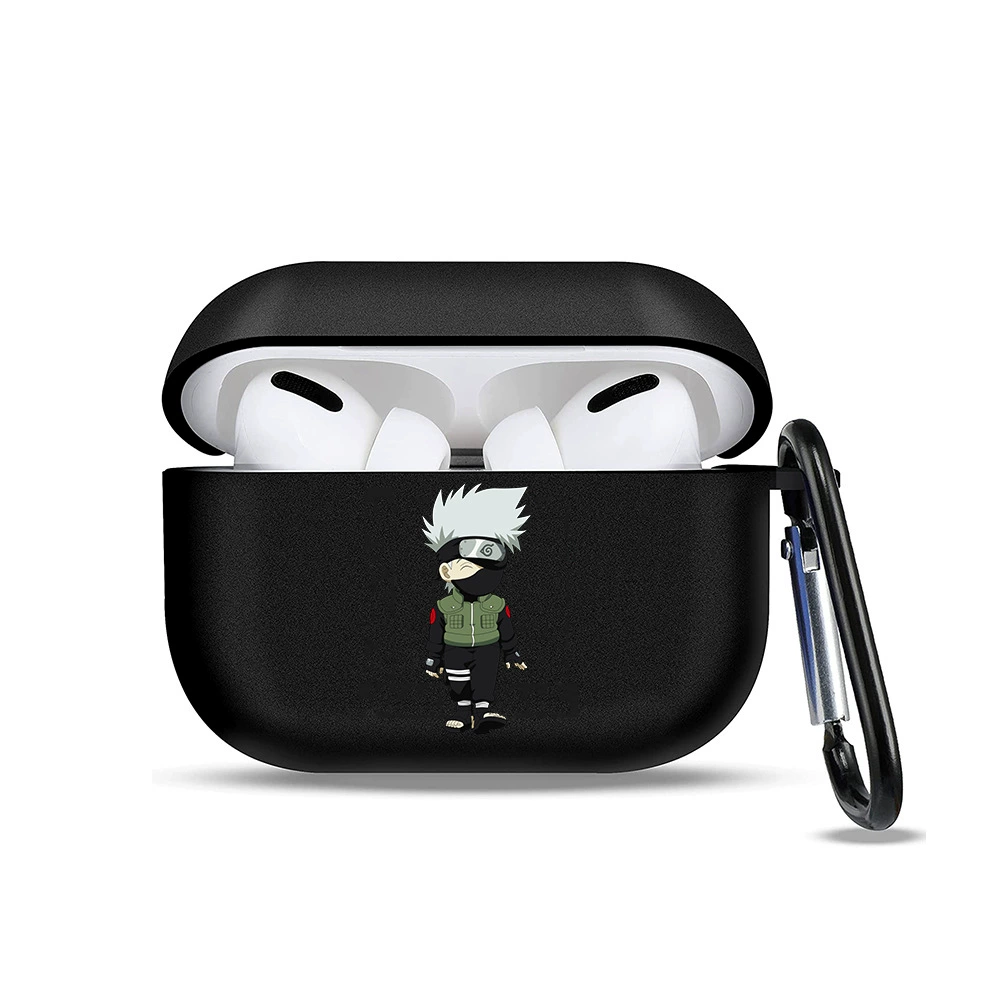 Наруто AirPods1/2 защитный чехол AirPods 3 поколения Bluetooth гарнитура Учига Вижи Писатель Писательское колесо глаз Мужчины