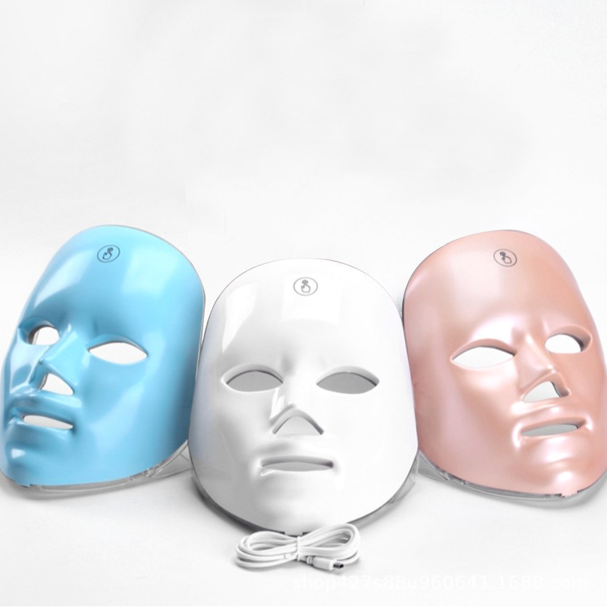 In-Stock Electronic Factory Beauty Mask for Home Use Led Seven-Color Photon Rejuvenation Spectrum Beauty Device
