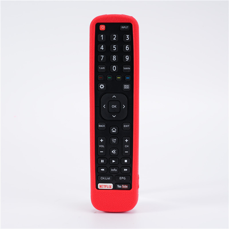 海信テレビen2bi27h/en2bf27hリモコンのシリカゲル保護カバーを適用して手触りの良いシリカゲルを厚くする|undefined