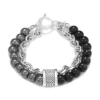 ZJ6438 Black Iron Stone Black King Kong