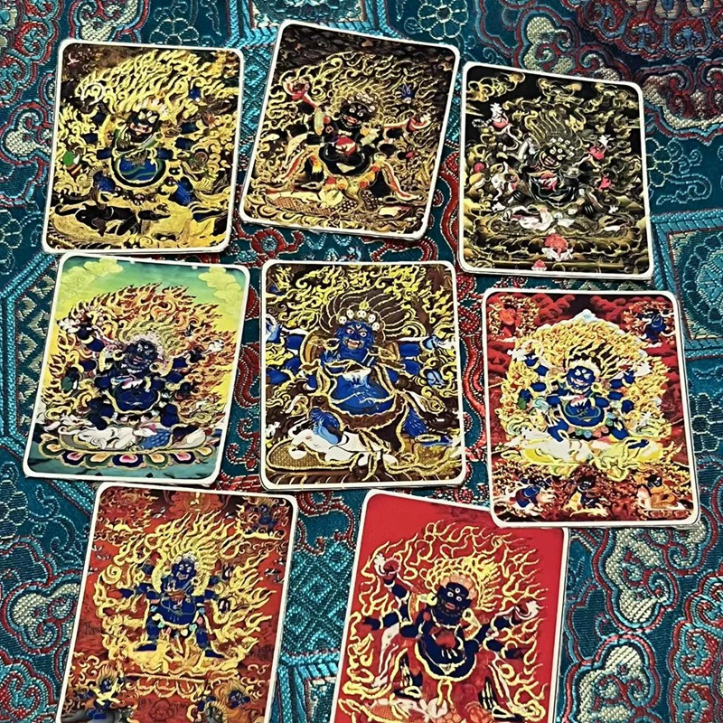 Картина с золотым танкой наполовину ручная роспись большого черного неба Закирам