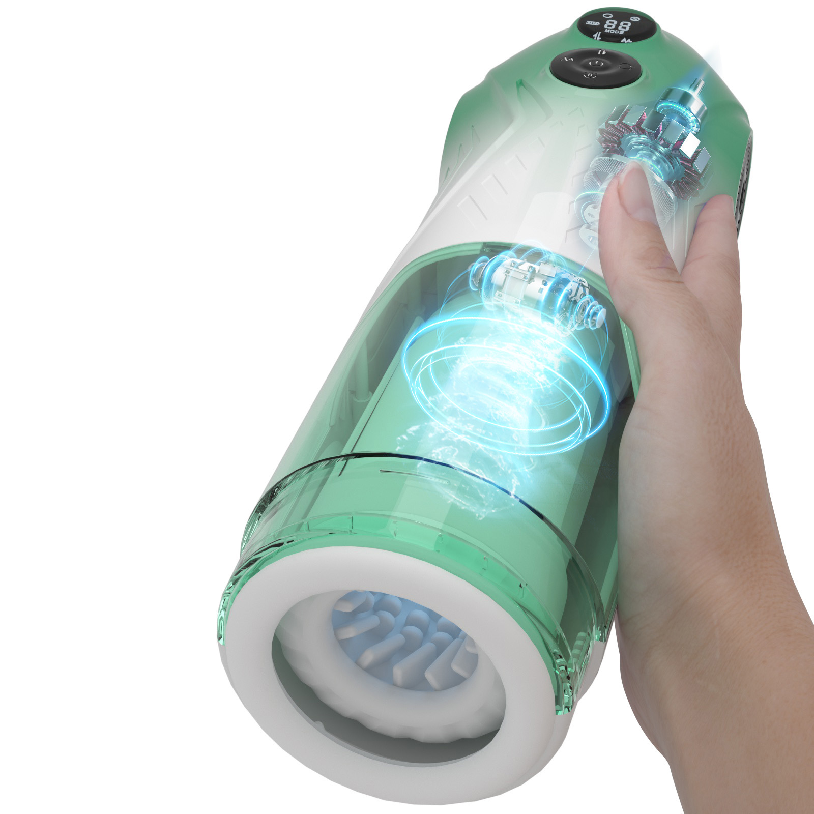 Toyscool Starry Sky Cabin Telescopic Rotating Vibration Airplane Cup Men's Masturbator Sex Toys_voghion.com