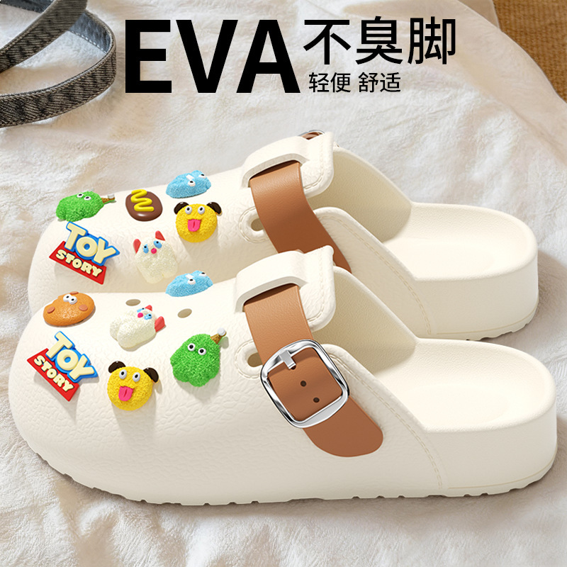 Birkenstock Clogs for Women, Summer Outdoor Wear, 2026 Spring/Summer New Style, Indoor Home Trendy Non-Slip Wear-Resistant Eva Slippers