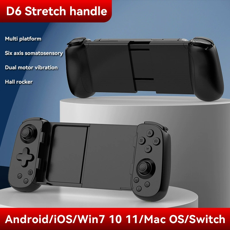 Стретч-гейм-подключение IOS Android мобильная игра напрямую к Switch шестиосевой Холла трекер беспроводной Bluetooth контроллер