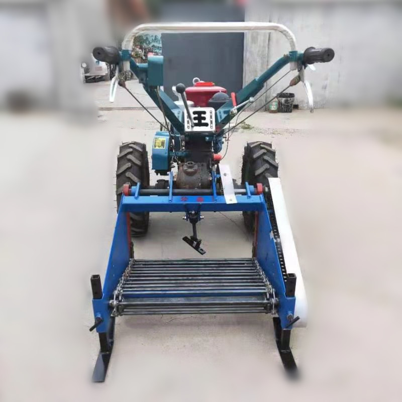 经销常州15马力卧式直喷式手扶拖拉机牵引皖北马了服 地蛋收获机