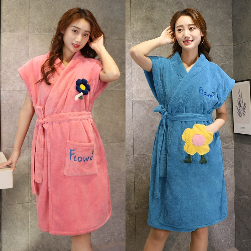 A6L банные полотенца можно носить в форме обернутых халатов