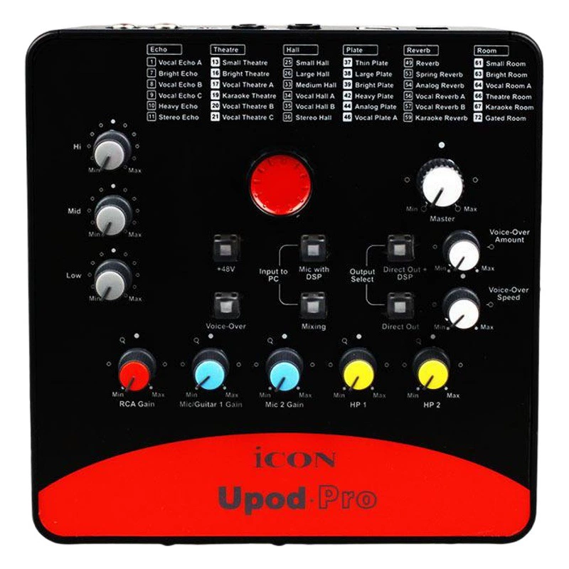 ICON/Aiken UPOD PRO Компьютер мобильный телефон внешний микрофон Настольный Универсальный караоке живое устройство yy